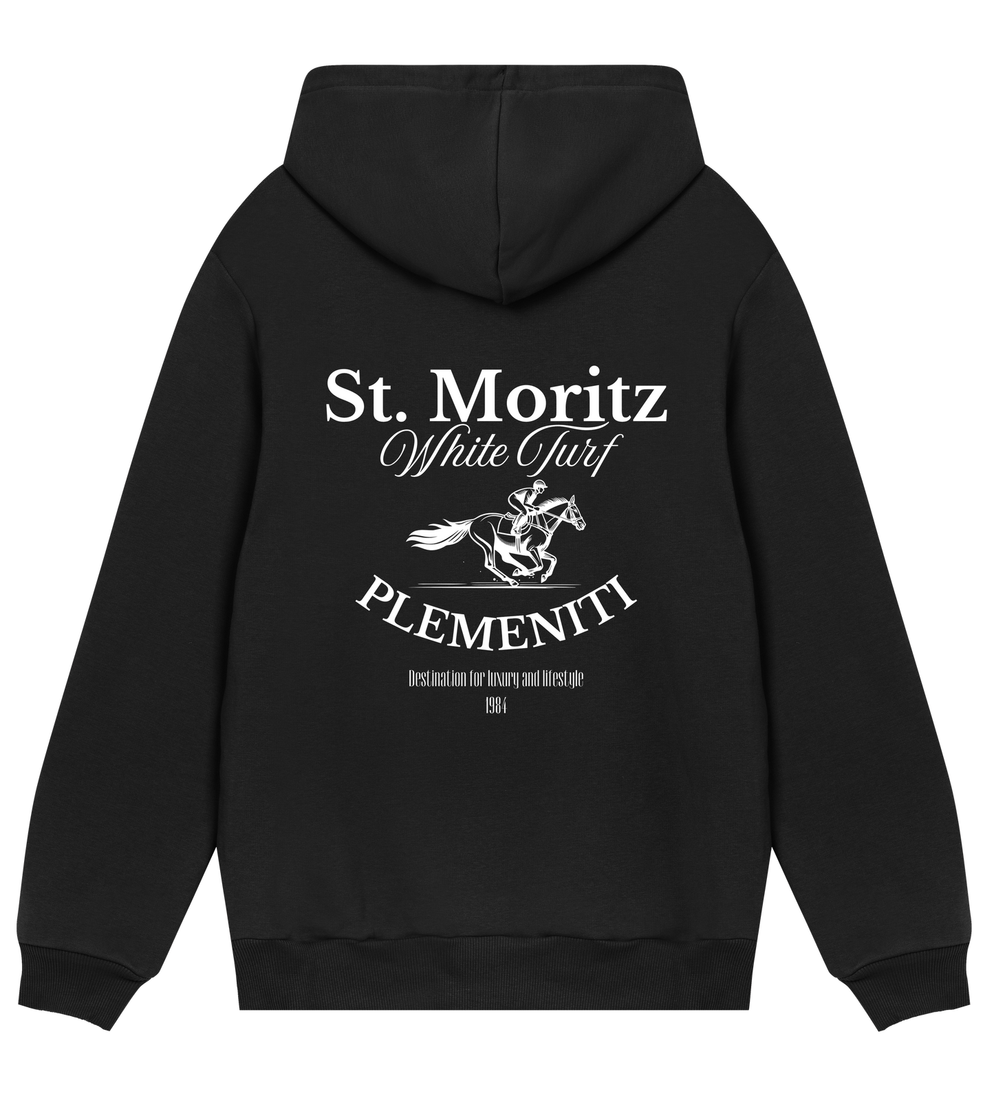 St. Moritz 1984 White Turf Hoodie