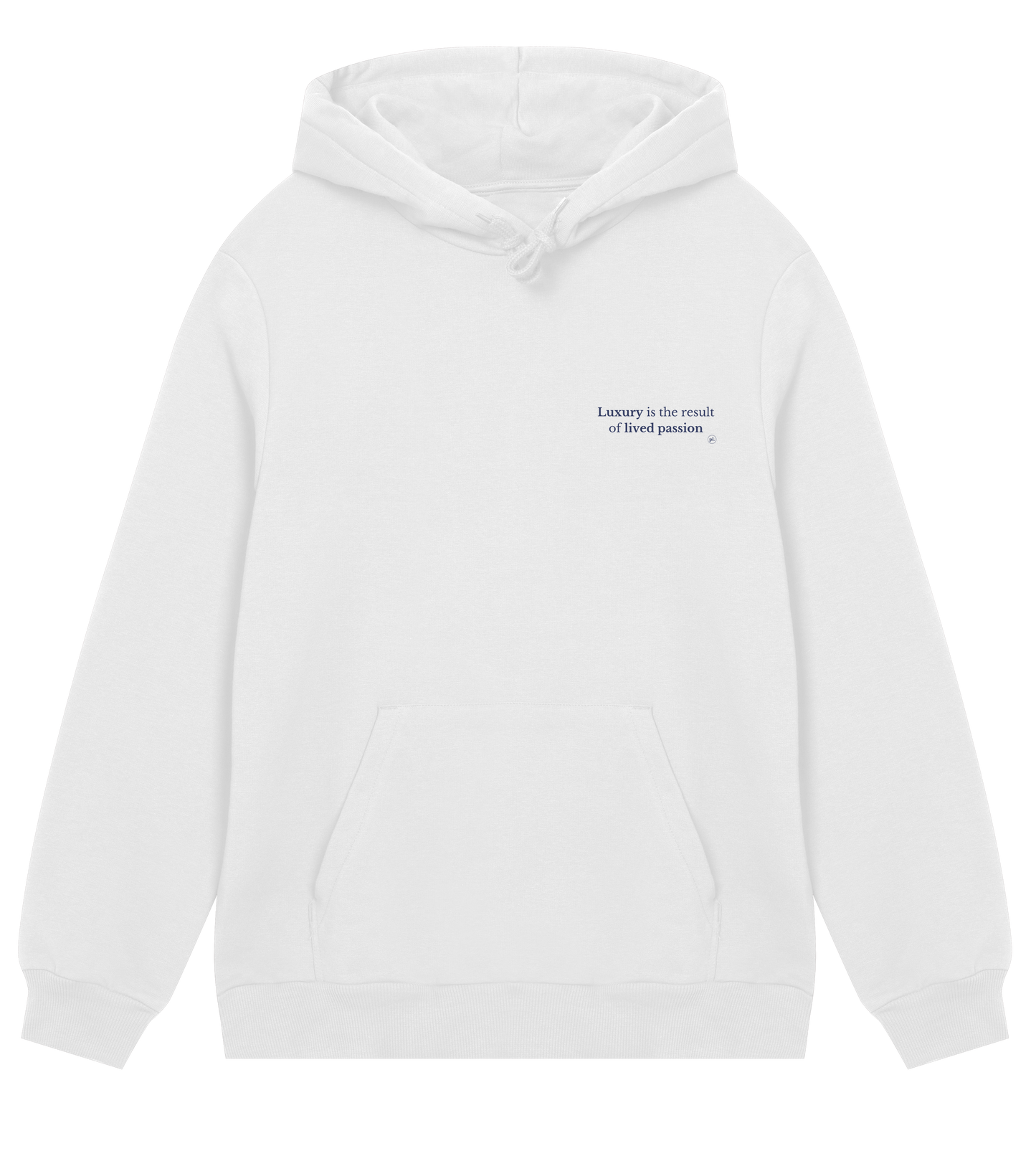 White Turf Luxury Hoodie